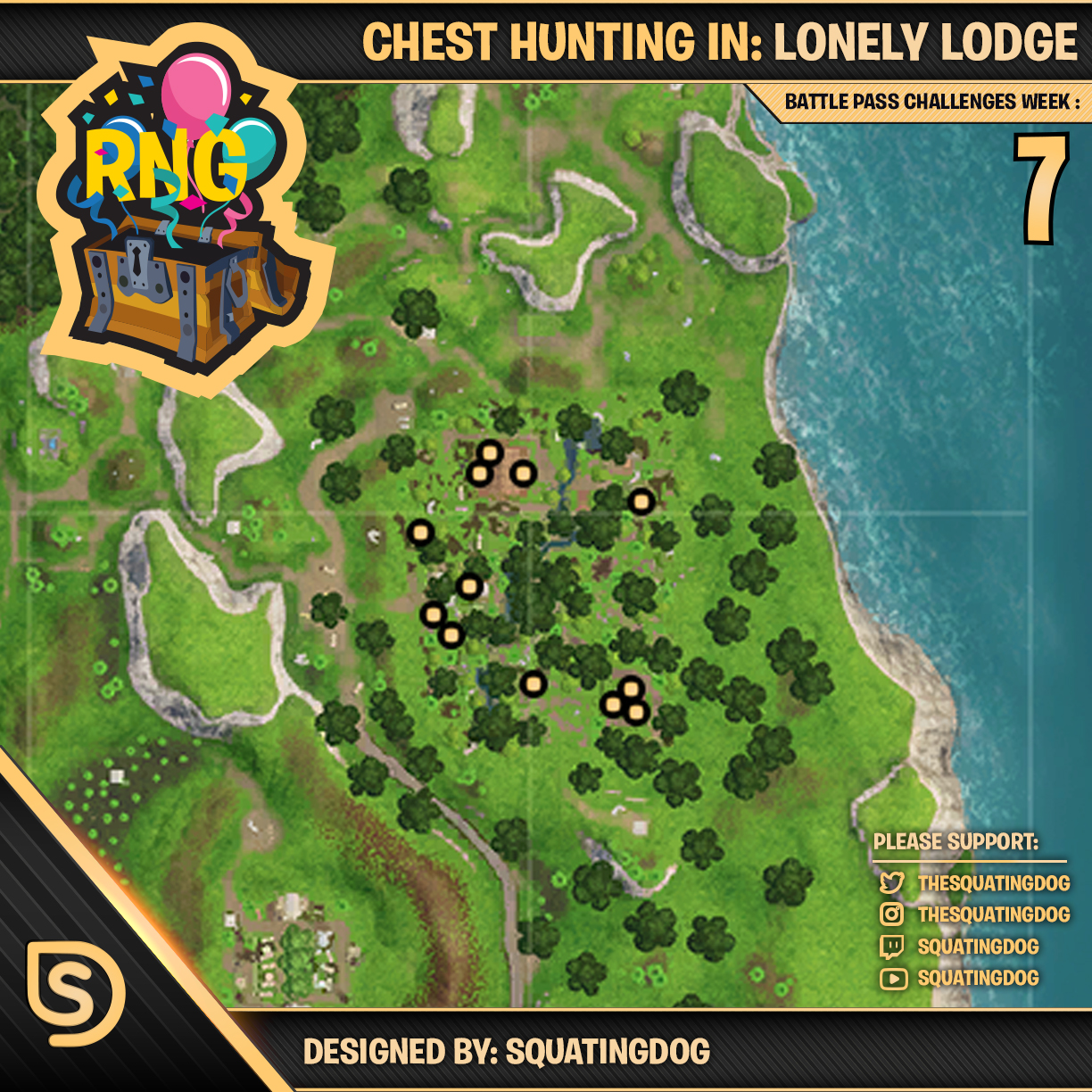 Chest Hunting Lonely Lodge
