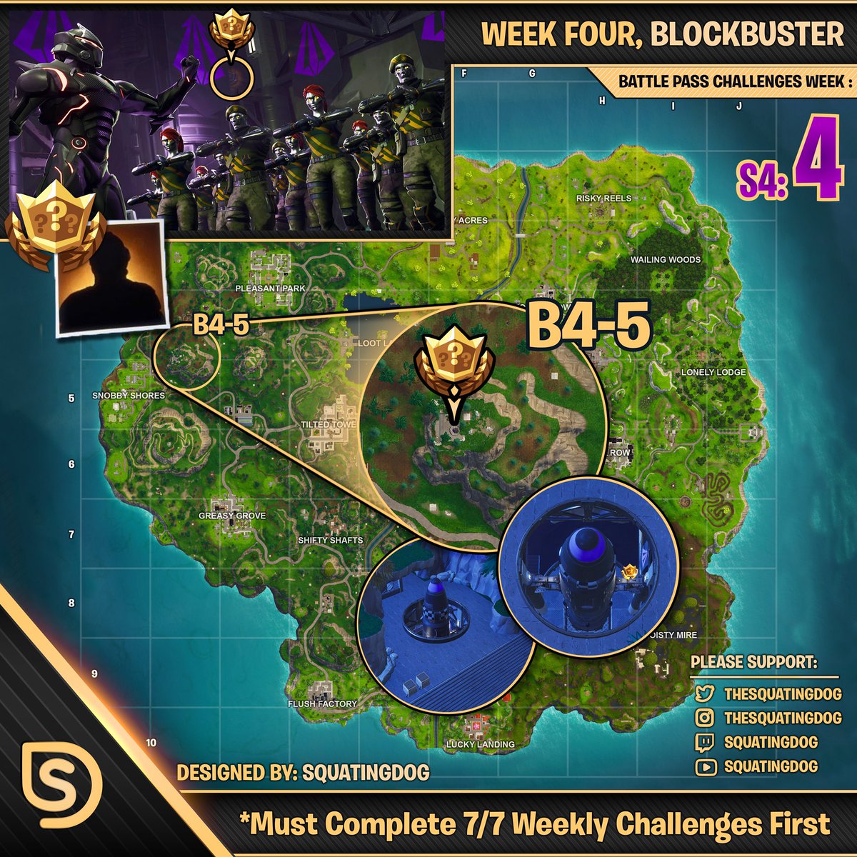 Season 4 Week 4 – Blockbuster Challenge Map | Wheel Of ... - 1200 x 1200 jpeg 372kB