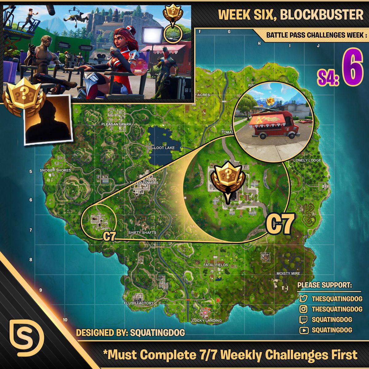Season 4 Week 6 – Blockbuster Challenge Map